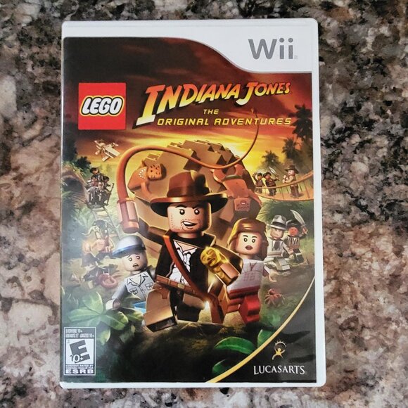 Wii Indiana Jones The Original Adventures Lego Video Game - Picture 1 of 3